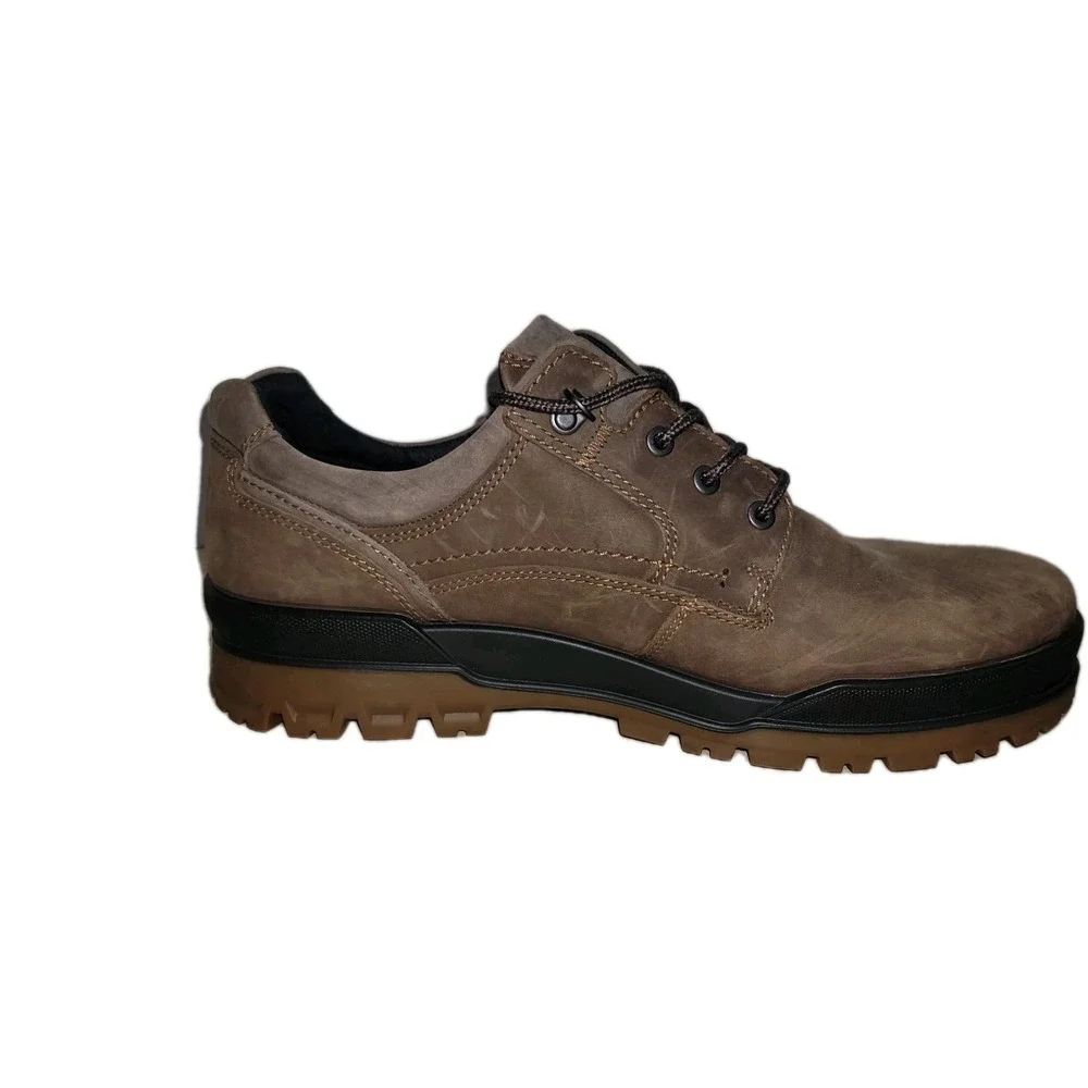 ECCO Track 6 Gore-Tex Mens Hiking Shoes Brown Leather Waterproof Size 12 / EU 46